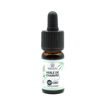 MAMA KANA CBD Huile 10% de CBD Full Spectrum 🇫🇷 Best Sales Price - Tincture Oil
