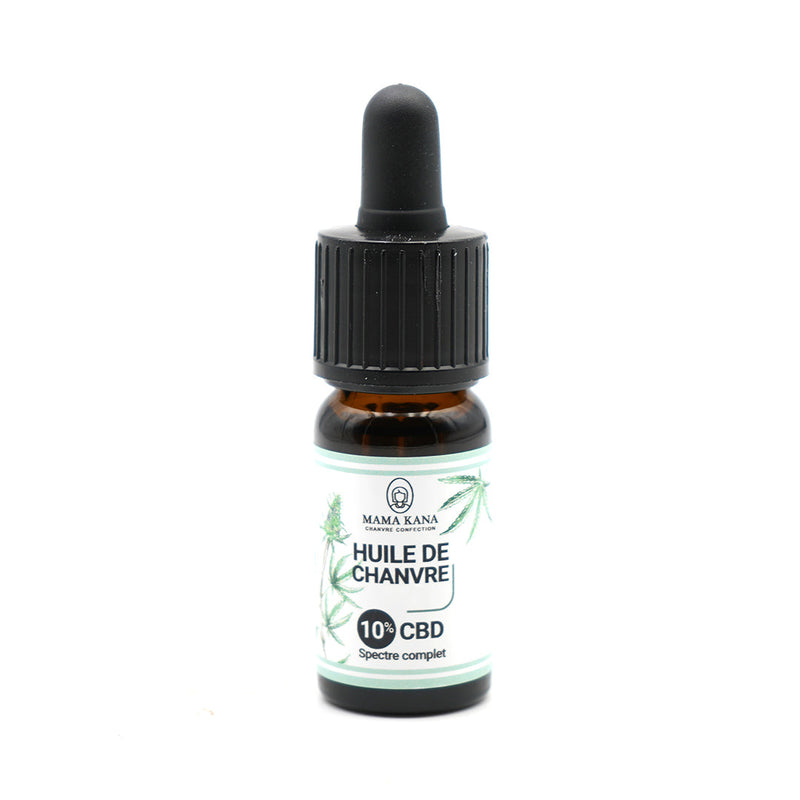 MAMA KANA CBD Huile 10% de CBD Full Spectrum 🇫🇷 Best Sales Price - Tincture Oil