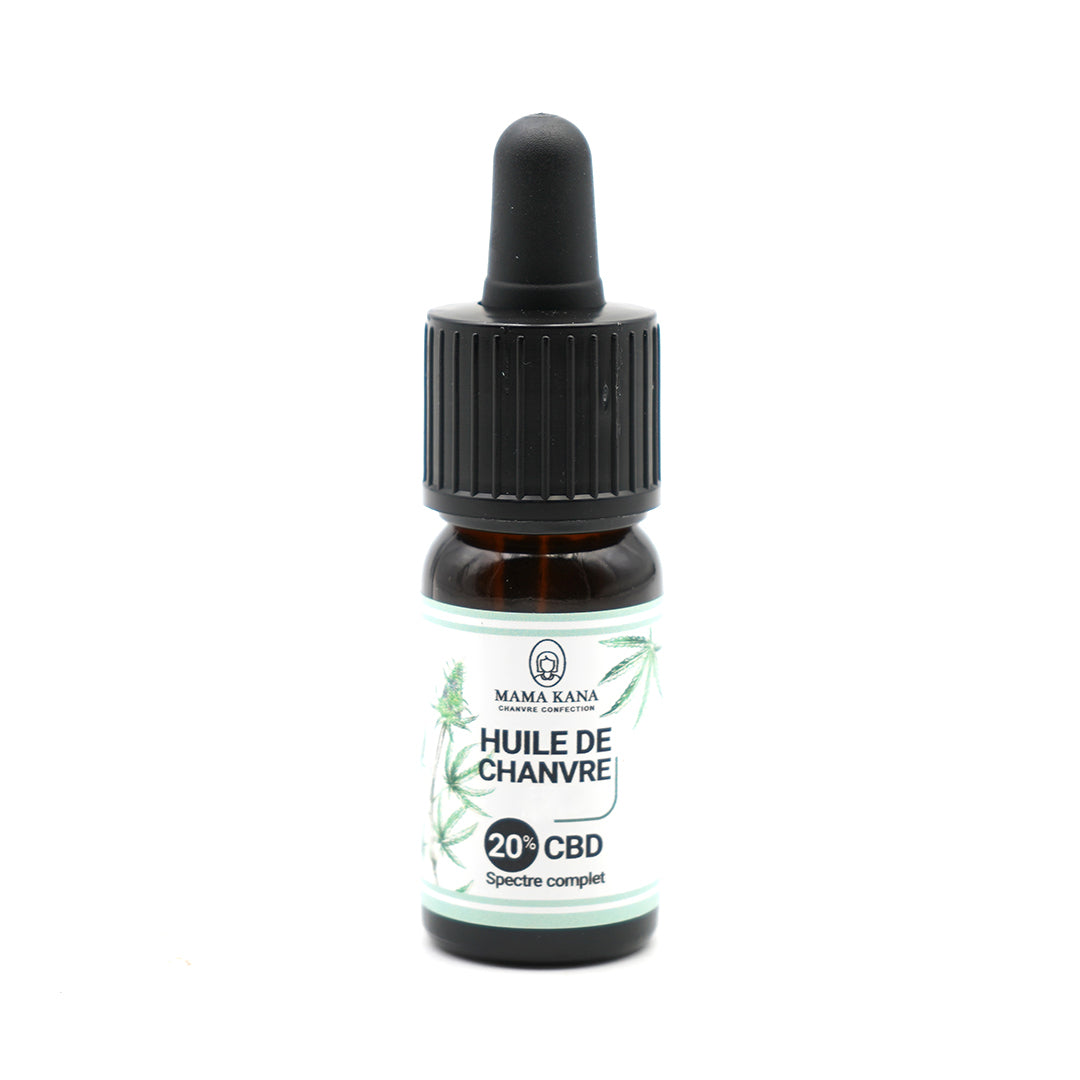 MAMA KANA CBD Huile 20% de CBD Full Spectrum 🇫🇷 Best Sales Price - Tincture Oil