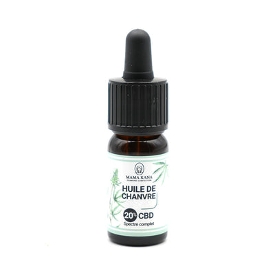 MAMA KANA CBD Huile 20% de CBD Full Spectrum 🇫🇷 Best Sales Price - Tincture Oil