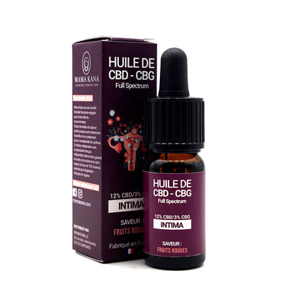 MAMA KANA CBD Huile Intima 👩🏻‍⚕️ 12% CBD + 3% CBG Best Sales Price - Tincture Oil