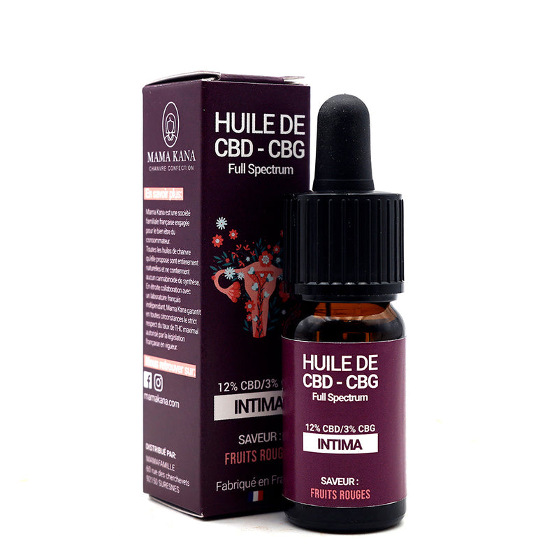MAMA KANA CBD Huile Intima 👩🏻‍⚕️ 12% CBD + 3% CBG Best Sales Price - Tincture Oil