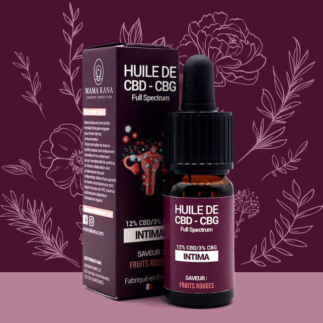 MAMA KANA CBD Huile Intima 👩🏻‍⚕️ 12% CBD + 3% CBG Best Sales Price - Tincture Oil