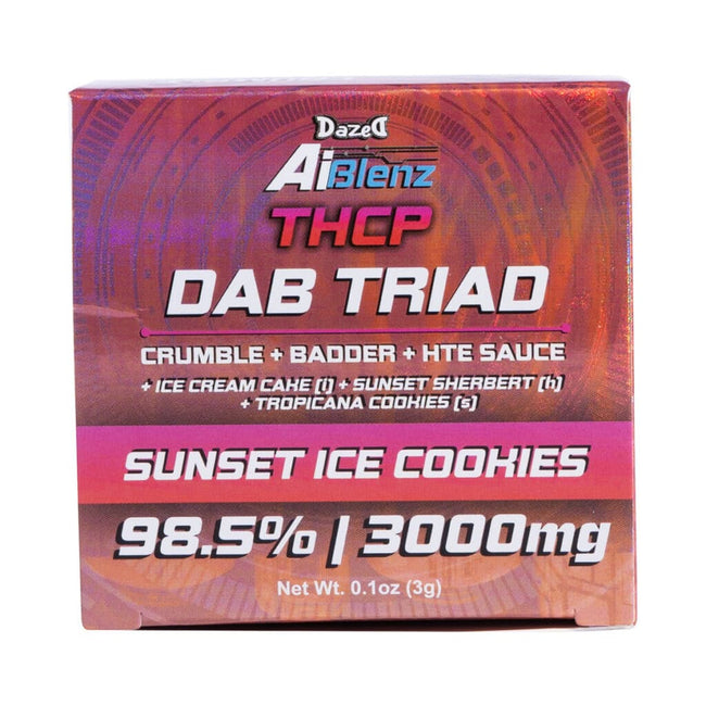 Dazed AI Blenz THCP Tri-Dabs 3g