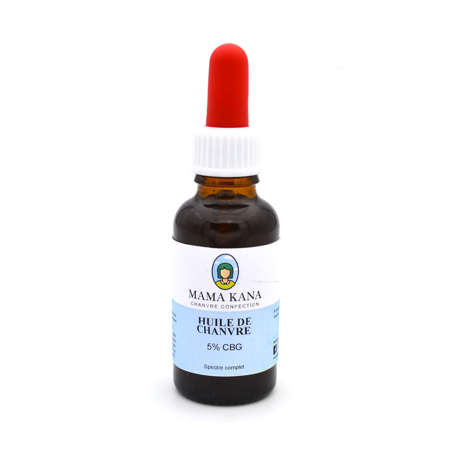 MAMA KANA CBD Huile de Chanvre CBG 5% + CBD 5% 🇫🇷 Best Sales Price - Tincture Oil
