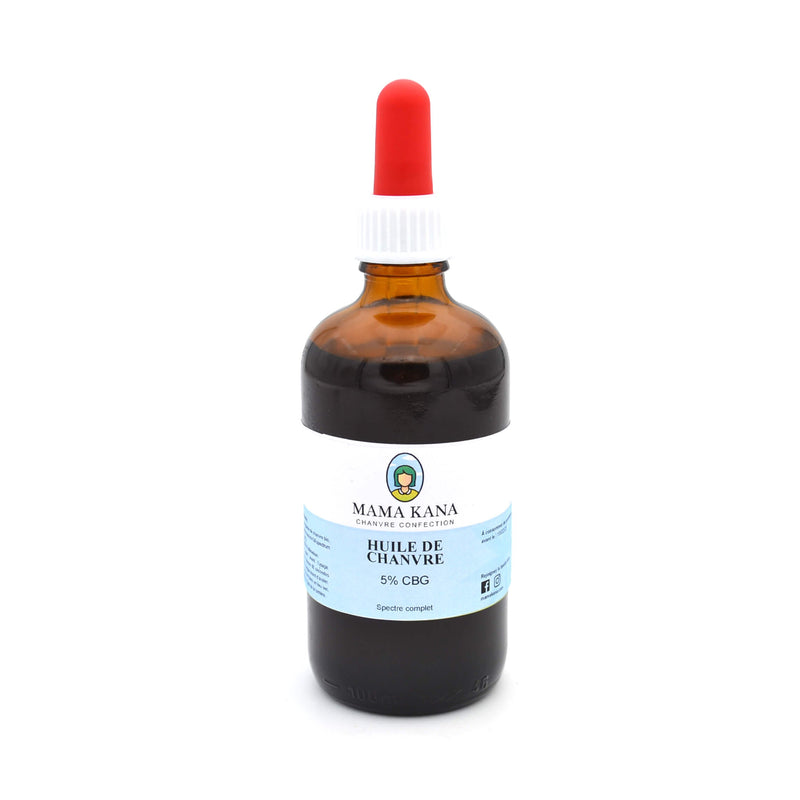 MAMA KANA CBD Huile de Chanvre CBG 5% + CBD 5% 🇫🇷 Best Sales Price - Tincture Oil