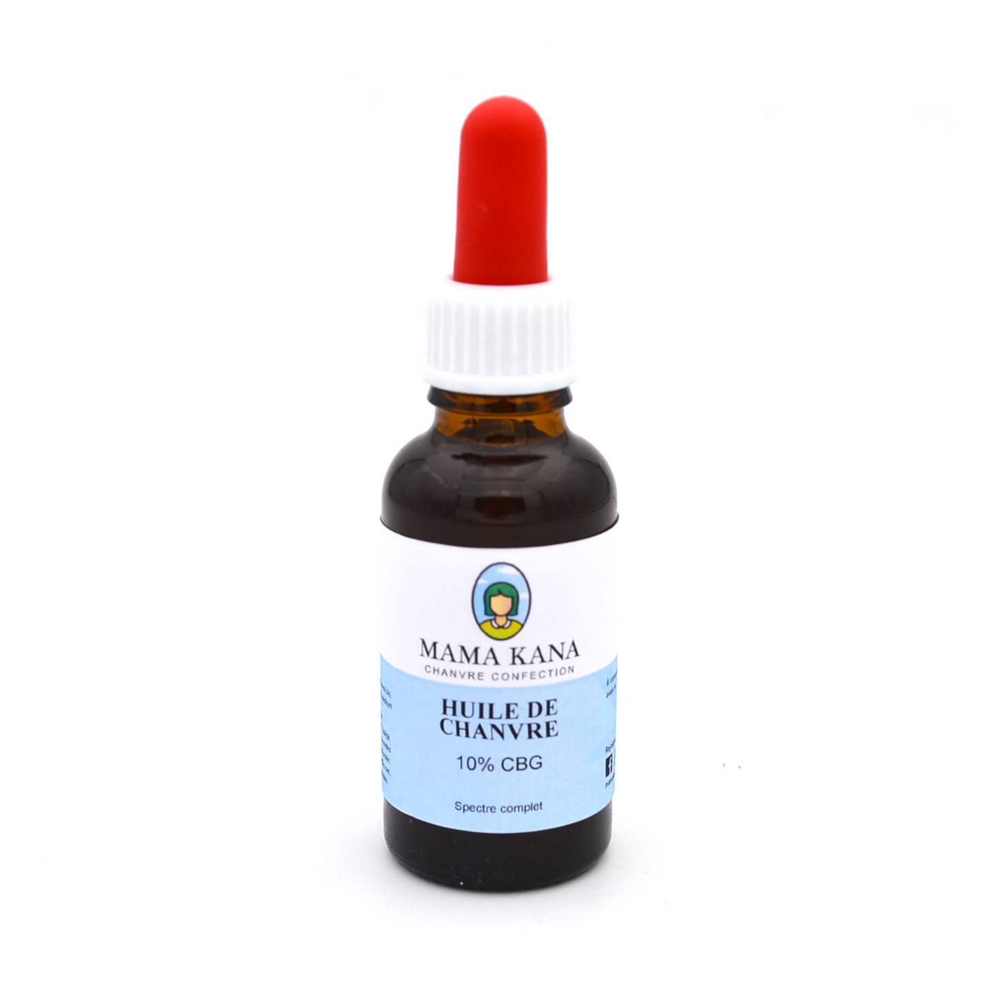 MAMA KANA CBD Huile de Chanvre CBG 10% + CBD 5% 🇫🇷 Best Sales Price - Tincture Oil