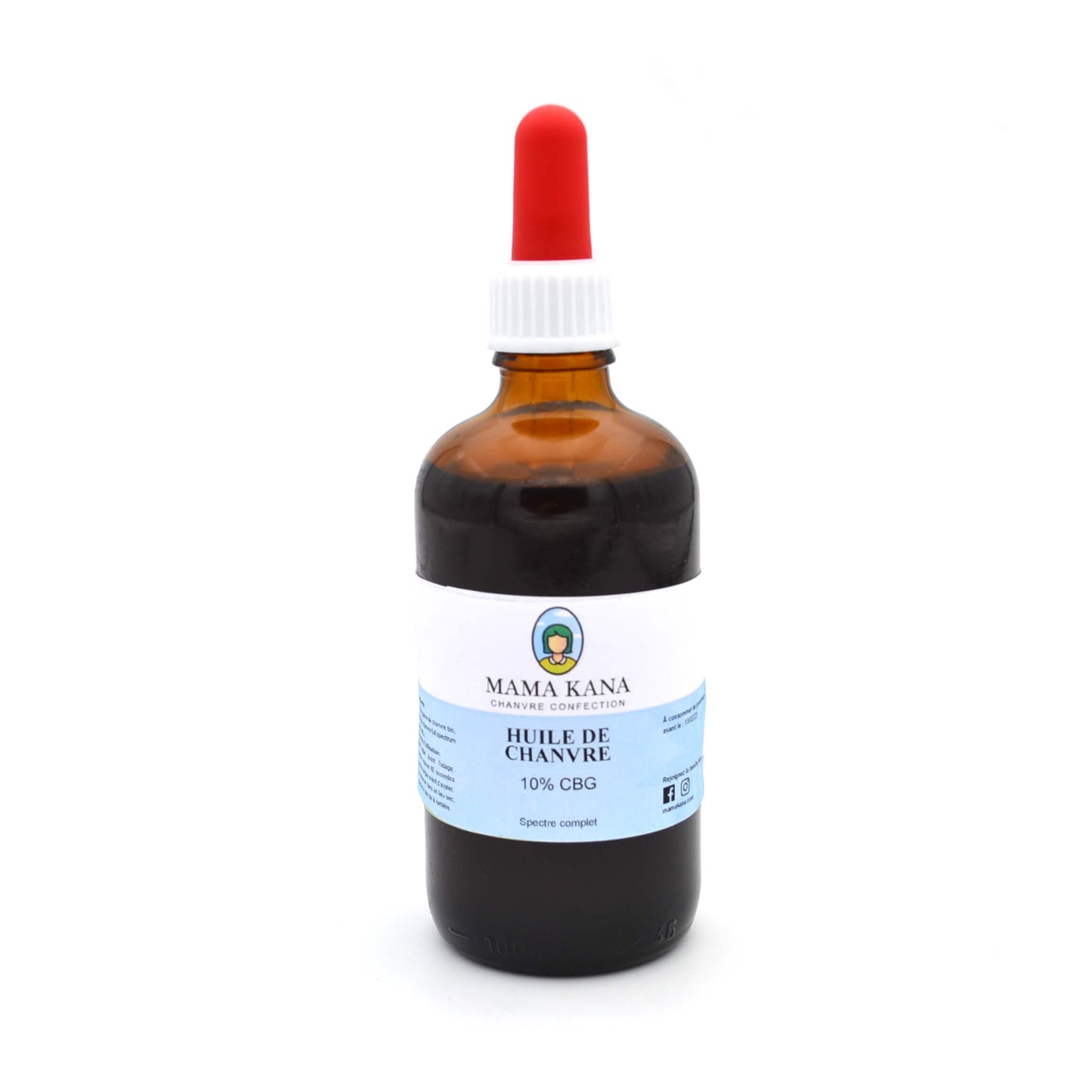 MAMA KANA CBD Huile de Chanvre CBG 10% + CBD 5% 🇫🇷 Best Sales Price - Tincture Oil