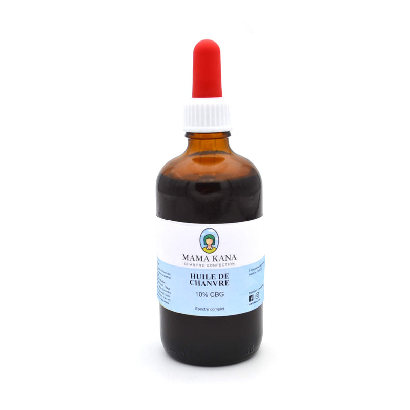 MAMA KANA CBD Huile de Chanvre CBG 10% + CBD 5% 🇫🇷 Best Sales Price - Tincture Oil