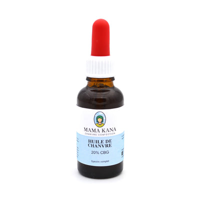 MAMA KANA CBD Huile de Chanvre CBG 20% + CBD 5% 🇫🇷 Best Sales Price - Tincture Oil