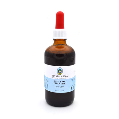 MAMA KANA CBD Huile de Chanvre CBG 20% + CBD 5% 🇫🇷 Best Sales Price - Tincture Oil