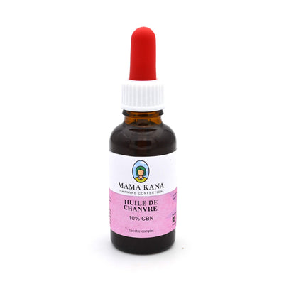 MAMA KANA CBD Huile de Chanvre CBN 10% + CBD 5% 🇫🇷 Best Sales Price - Tincture Oil