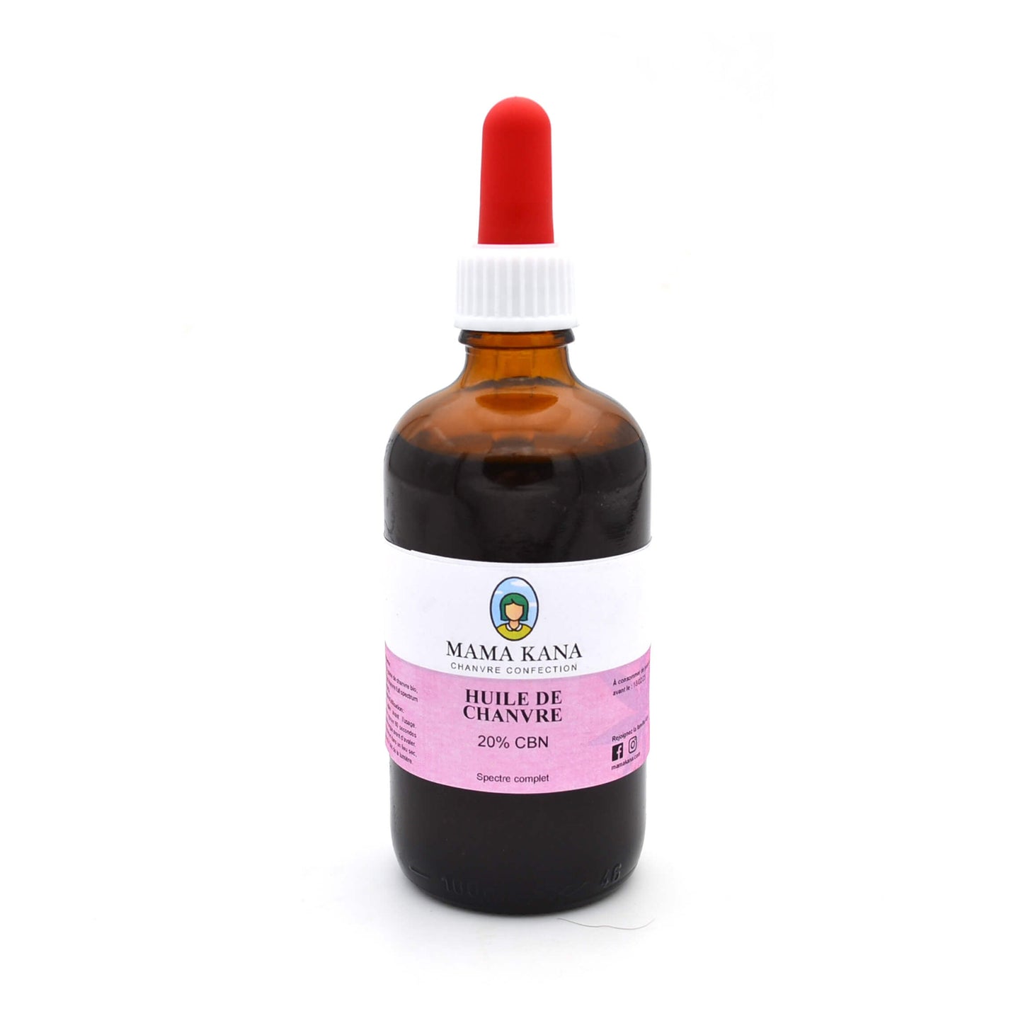 MAMA KANA CBD Huile de Chanvre CBN 20% + CBD 5% 🇫🇷 Best Sales Price - Tincture Oil