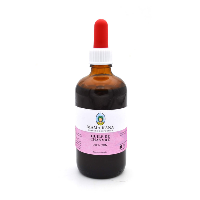 MAMA KANA CBD Huile de Chanvre CBN 20% + CBD 5% 🇫🇷 Best Sales Price - Tincture Oil