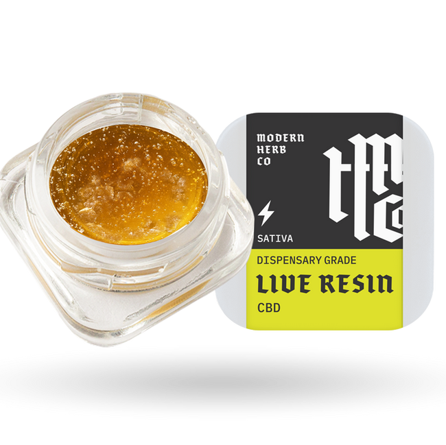 The Hemp Collect Live Resin CBD Dab: Hawaiian Haze (Sativa) - 2g