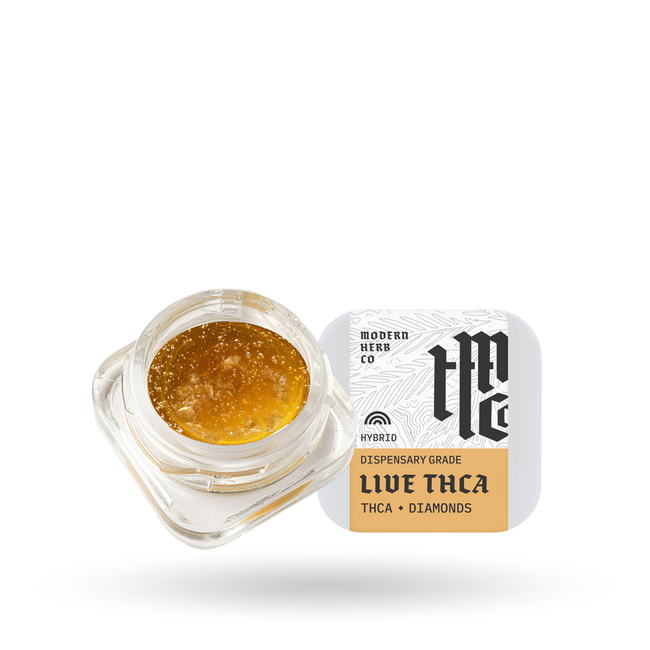 The Hemp Collect THCa Live Resin Diamonds Dab: Rainbow Runtz (Hybrid) – 2g