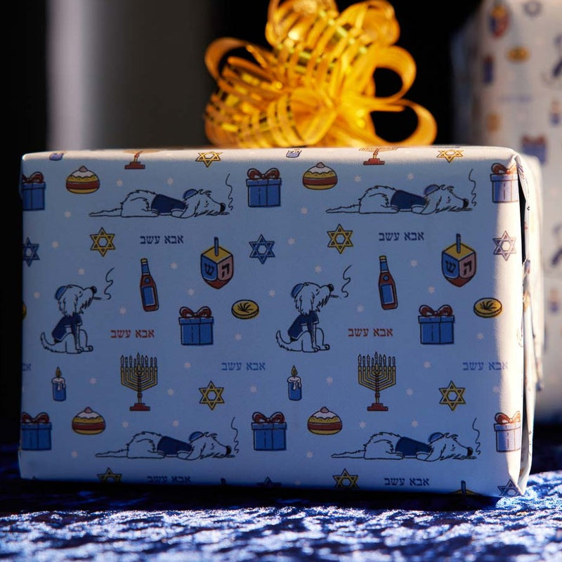 Dad Grass Chanukah Wrapping Paper Best Sales Price - Merch & Accesories