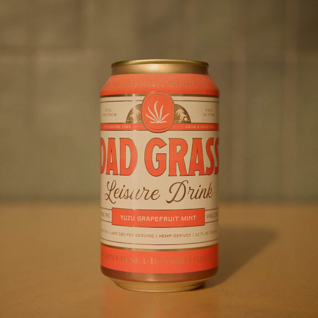 Dad Grass THC Drink - Yuzu Grapefruit Mint