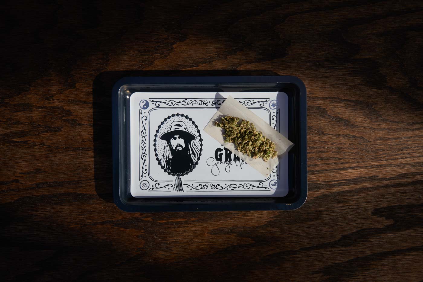 Dad Grass x George Harrison Signature Rolling Tray