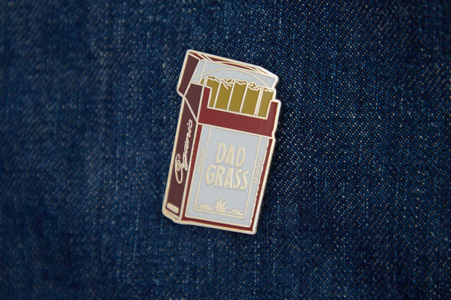 Dad Grass Pack Pin Best Sales Price - Merch & Accesories
