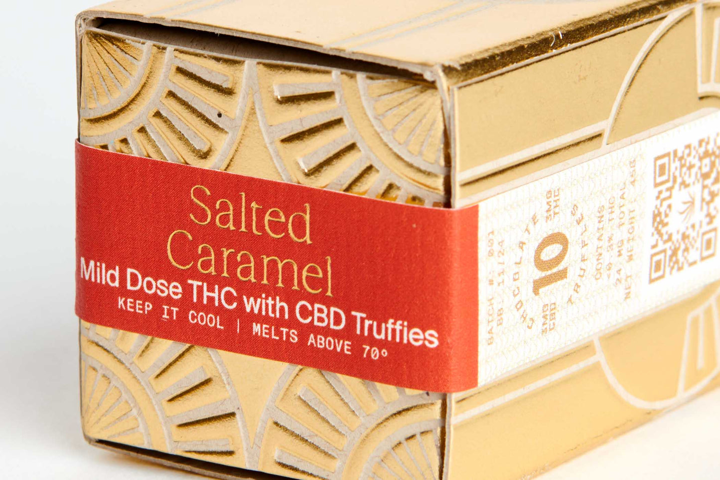 Dad Grass Deluxe X Truffle Man THC + CBD Salted Caramel Truffies Best Sales Price - Gummies