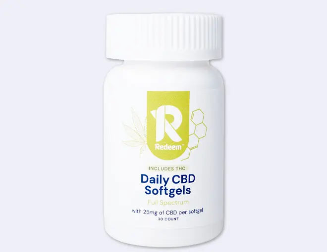 Redeem Full-Spectrum CBD Softgels