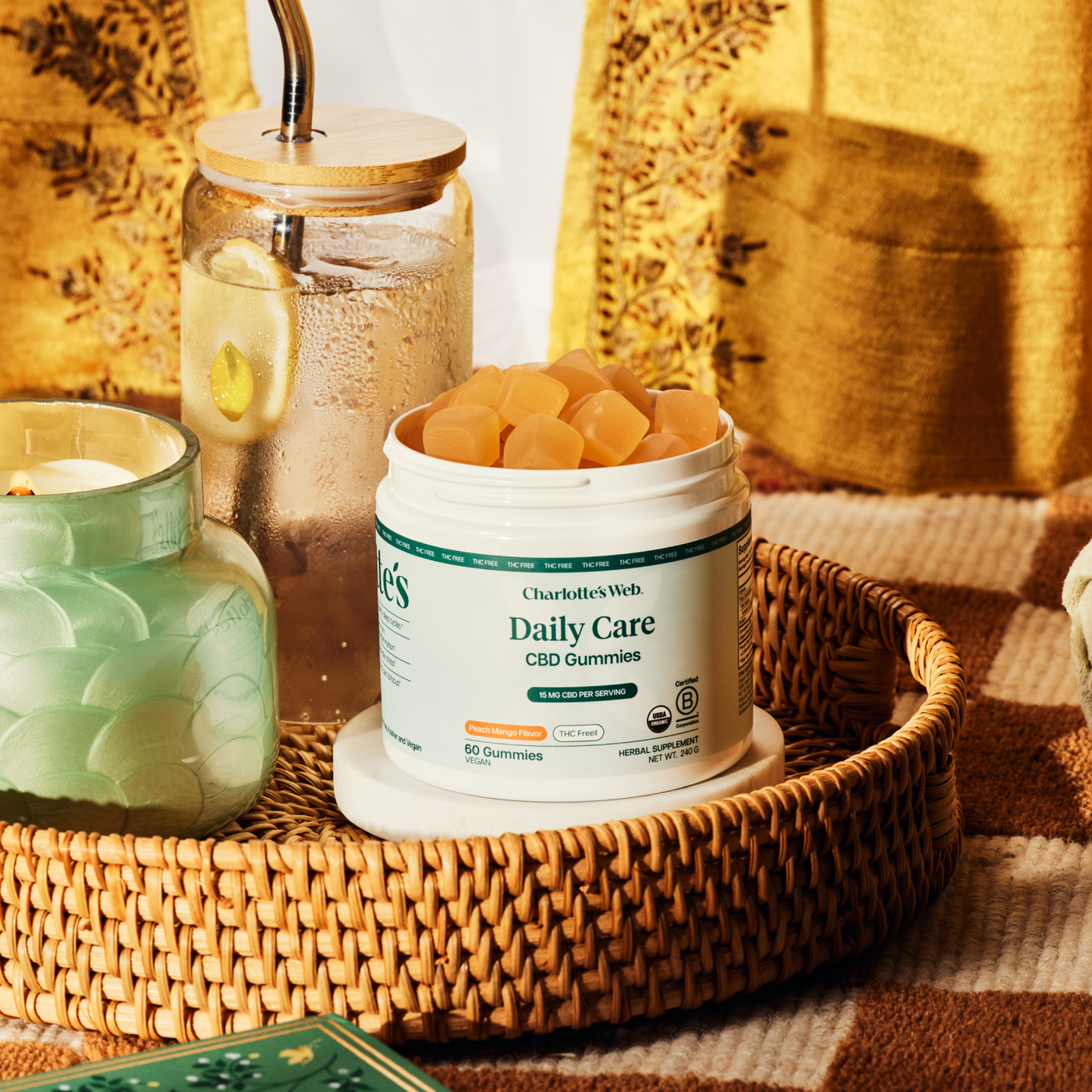 Charlotte's Web Daily Care THC-Free CBD Gummies