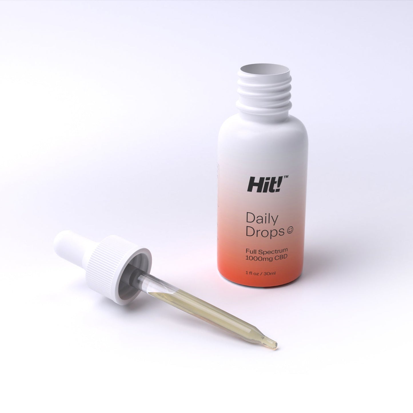 Hit! Daily Drops 1000mg CBD Oil - Unflavored Best Sales Price - CBD