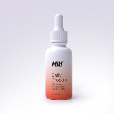 Hit! Daily Drops 1000mg CBD Oil - Cinnamon Best Sales Price - CBD