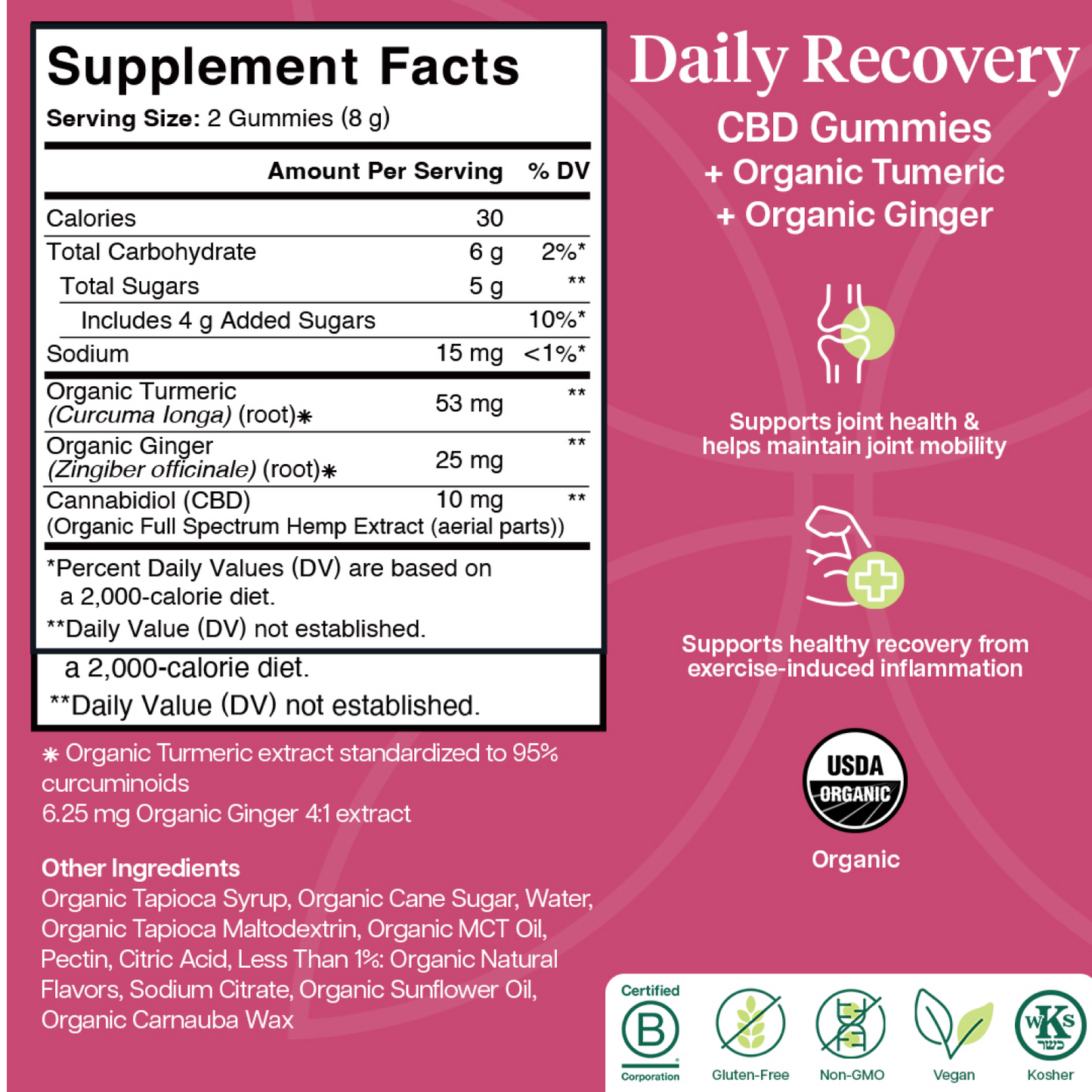 Charlotte's Web Daily Recovery CBD Gummies