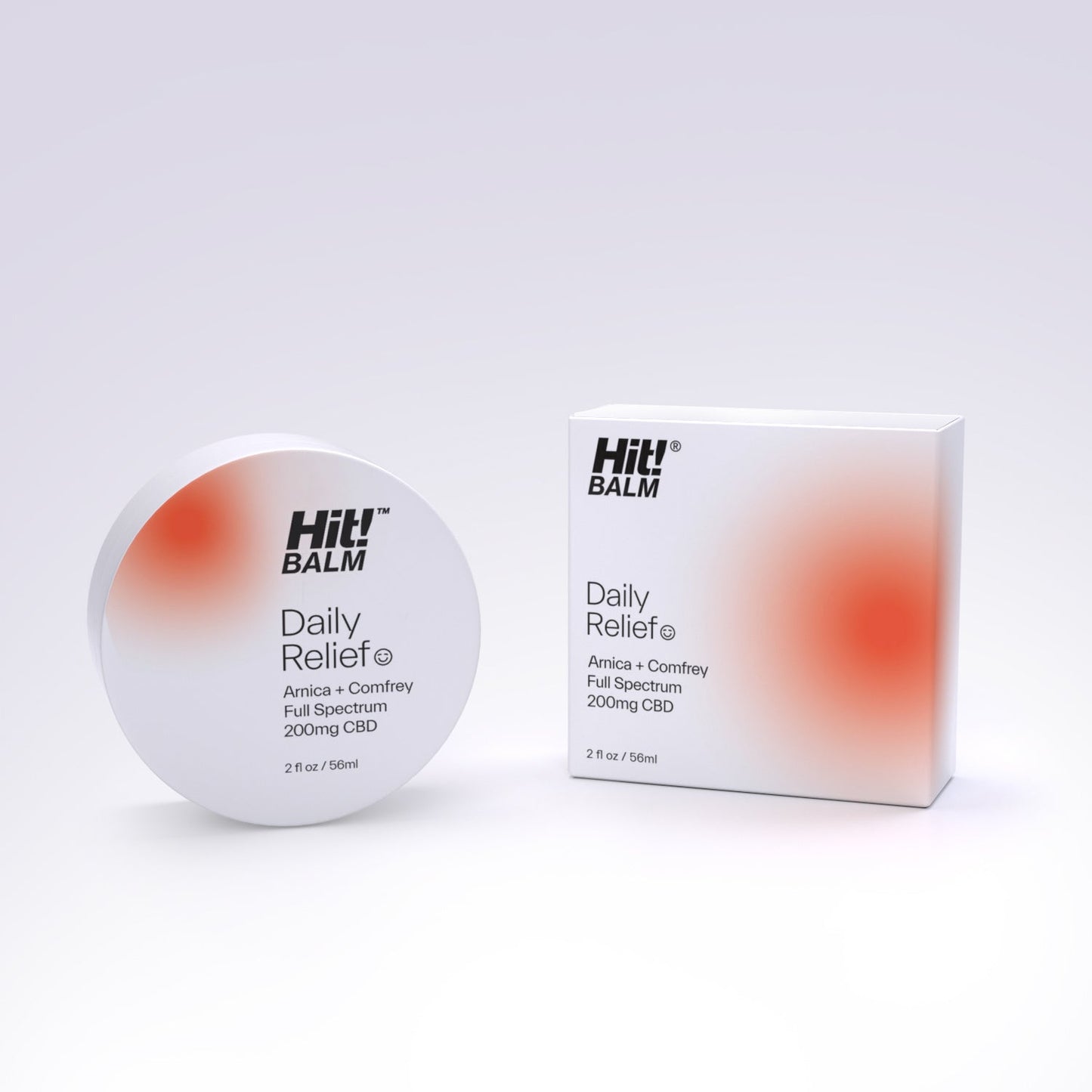 Hit! Balm Daily Relief I Arnica+Comfrey for Cooling Recovery - 2 OZ Best Sales Price - CBD