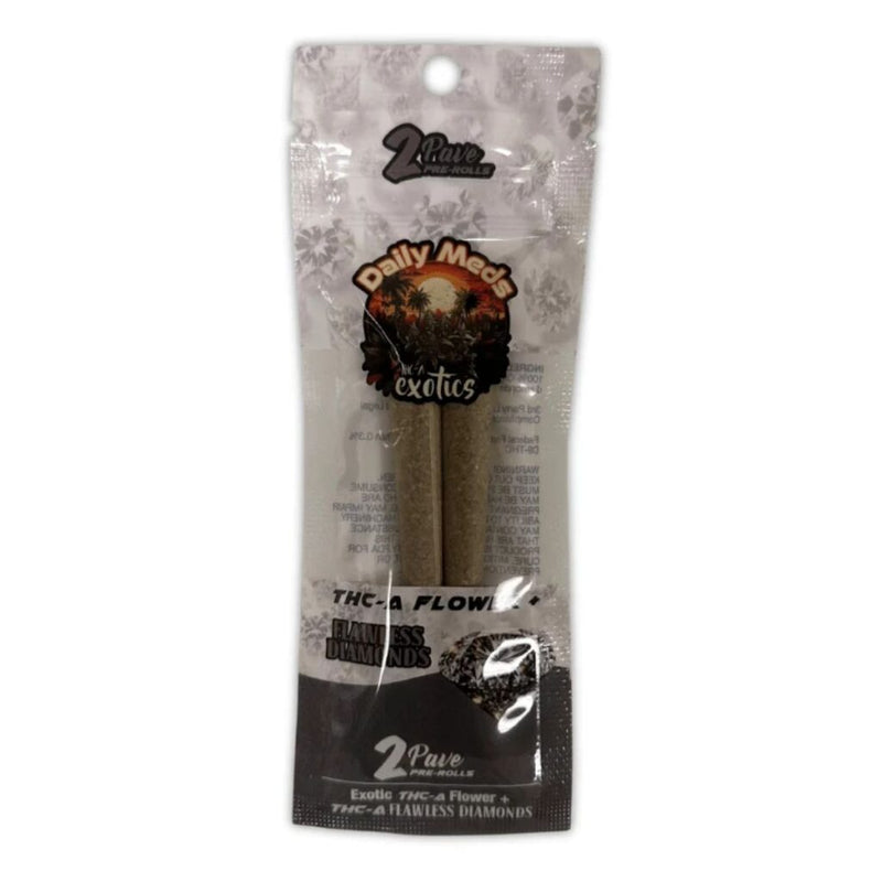 Dailymeds Exotics THCa Infused Prerolls 2g BULK DEAL Best Sales Price - Pre Rolls