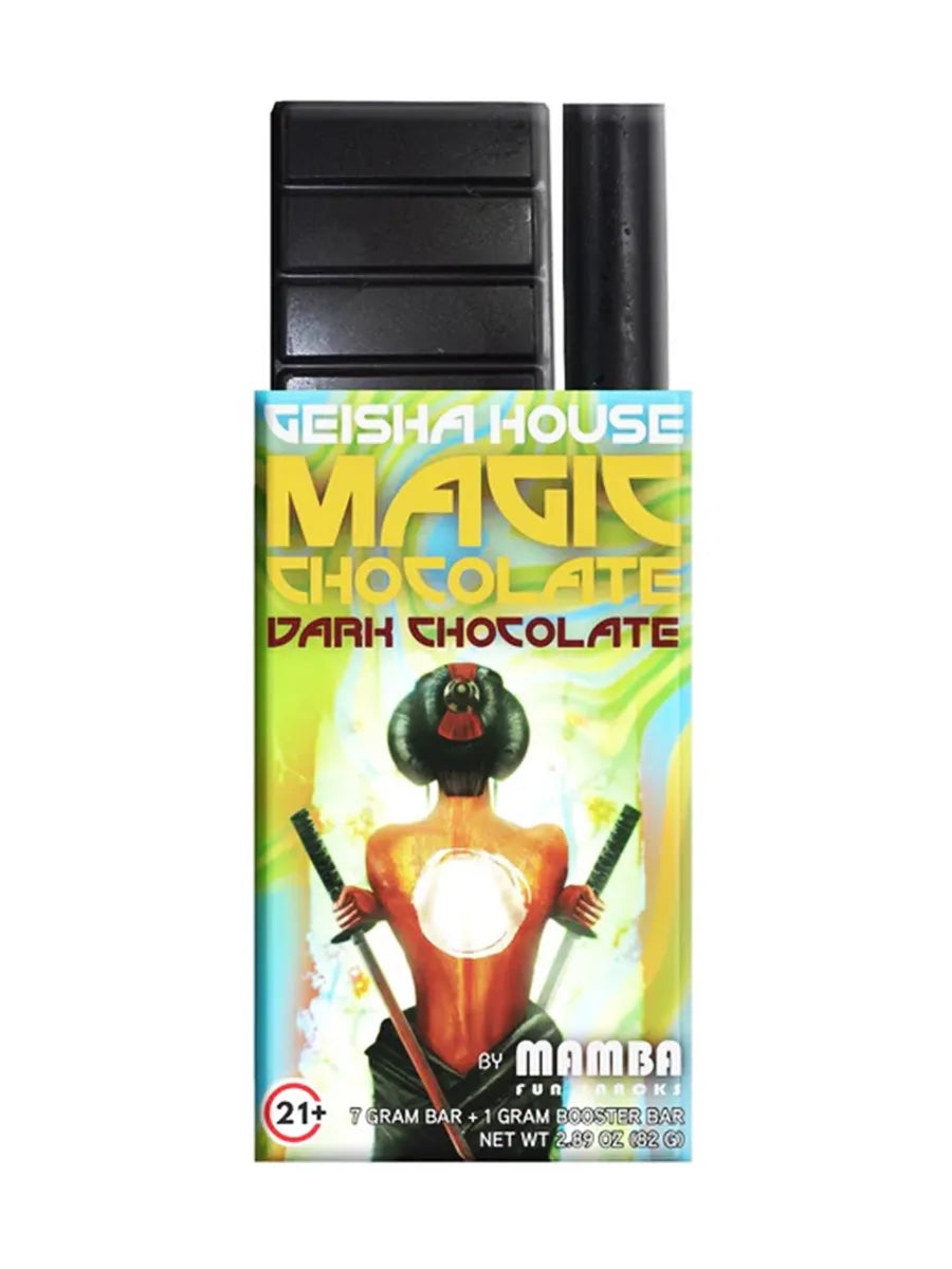 Dark Chocolate Mamba Geisha House Magic Chocolate Bar 82G