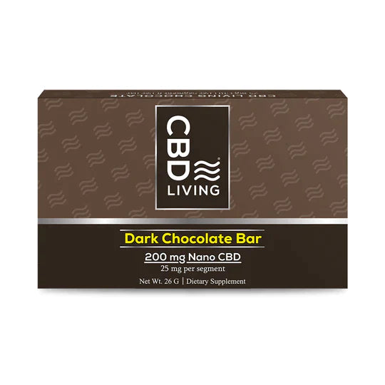 CBD Living | CBD Chocolate Bar - 200mg Best Sales Price - Gummies