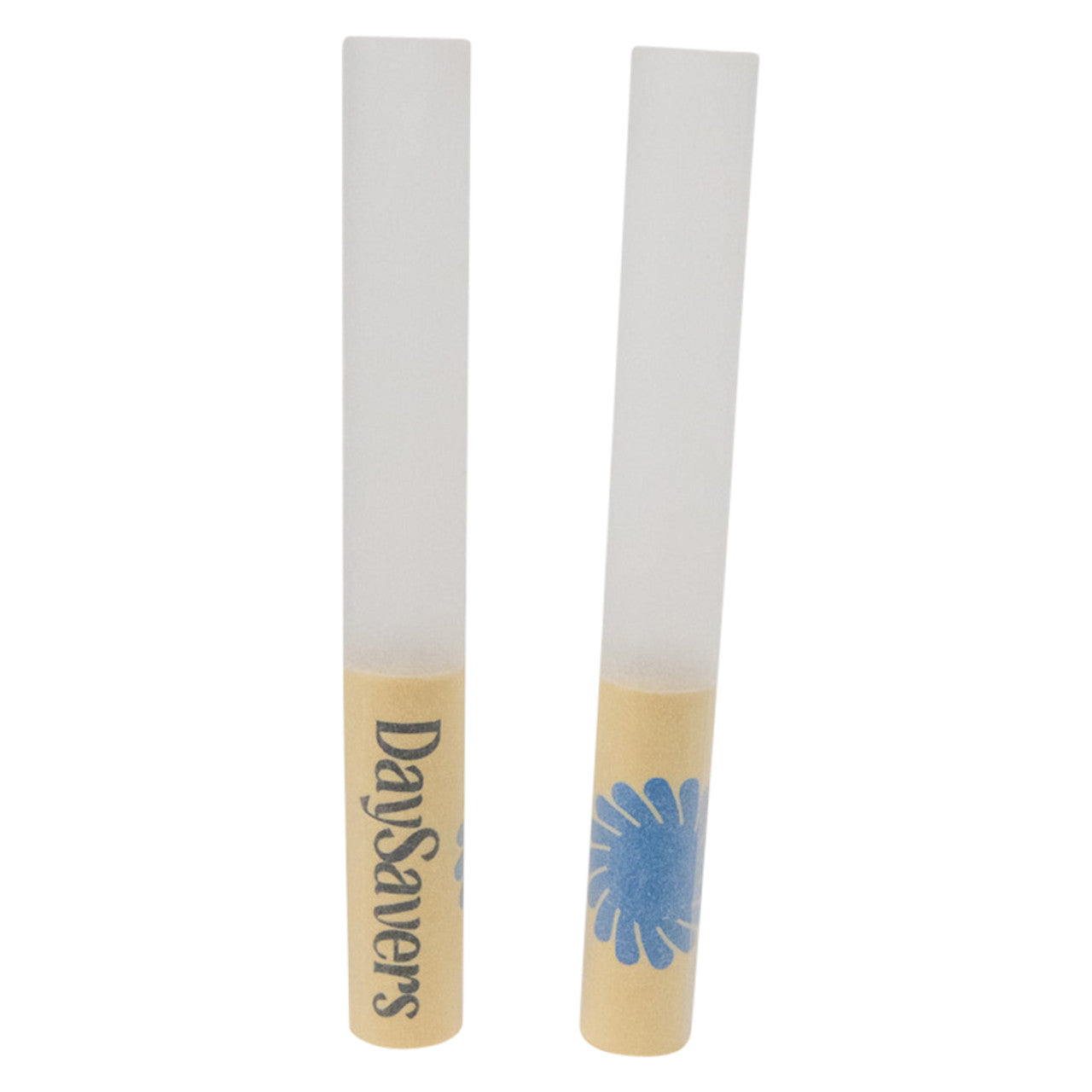 DaySavers Minis Refined White Artisan Pre Rolled Tubes - Pack of 10 Mini Tubes