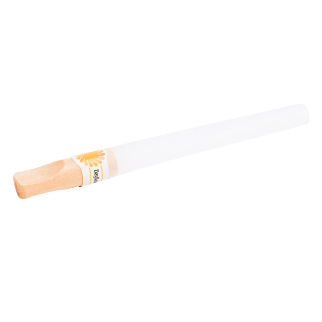 DaySavers 1 Gram King Size Pre Rolled Tubes with Vanilla Flavor Wood Filter Tips - Refined White [5 Tube Pack]