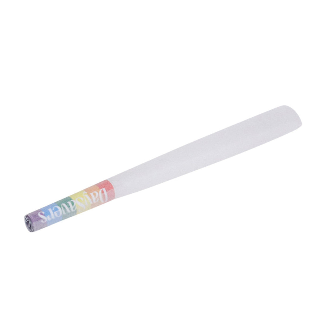 DaySavers 1 Gram King Size LGBTQ+ Pride Flag Pre Rolled Cones - Refined White [Pack of 3 Cones]