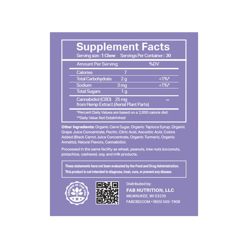 FAB CBD Anytime Gummies - 3 Pack Best Sales Price - Bundles