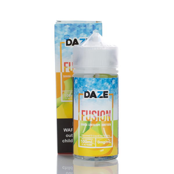 7 Daze Fusion ICED - No Nicotine Vape Juice - 100ml Best Sales Price - eJuice