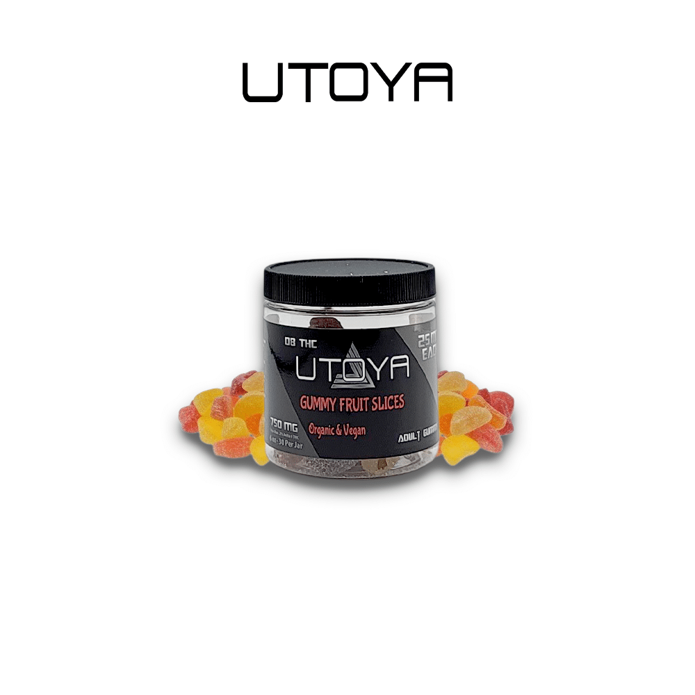 Utoya | Delta 8 THC Fruit Slices Gummies 450mg - 2250mg Best Sales Price - Gummies