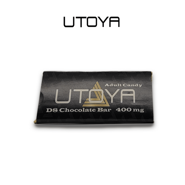 Utoya | Delta 8 THC Chocolate Candy Bar - 400mg Best Sales Price - Gummies