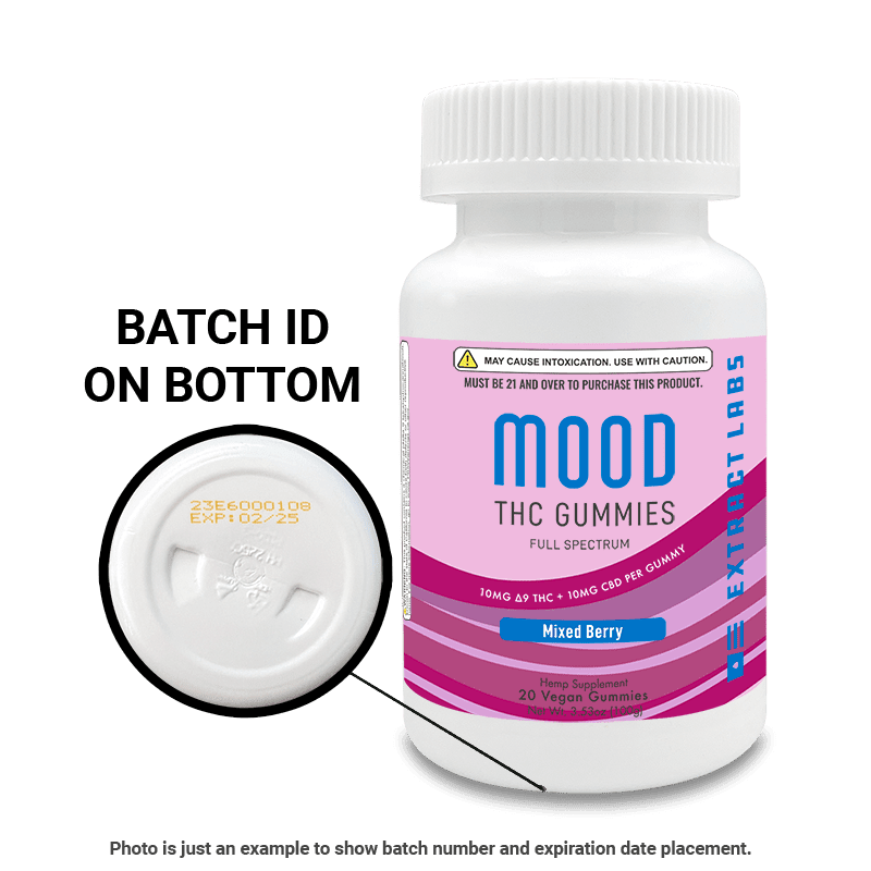 Extract Labs Delta 9 Gummies | Mood Gummies | Mixed Berry