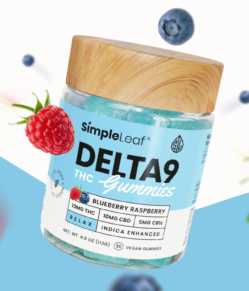 Simple Leaf Delta 9 THC Gummies - 300mg Best Sales Price - Gummies