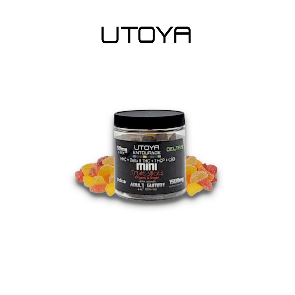 Utoya | Mini Fruit Slice THC Gummies 800mg - 4500mg Best Sales Price - Gummies