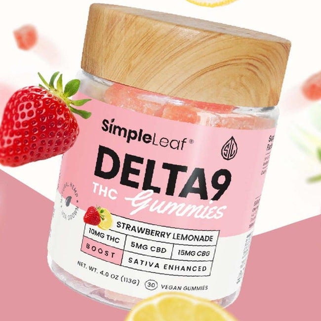 Simple Leaf Delta 9 THC Gummies - 300mg Best Sales Price - Gummies