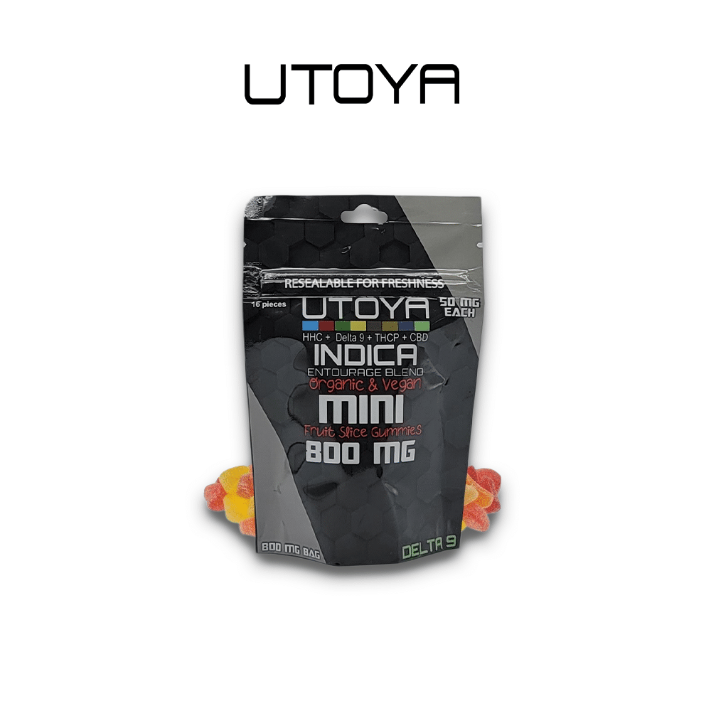 Utoya | Mini Fruit Slice THC Gummies 800mg - 4500mg Best Sales Price - Gummies