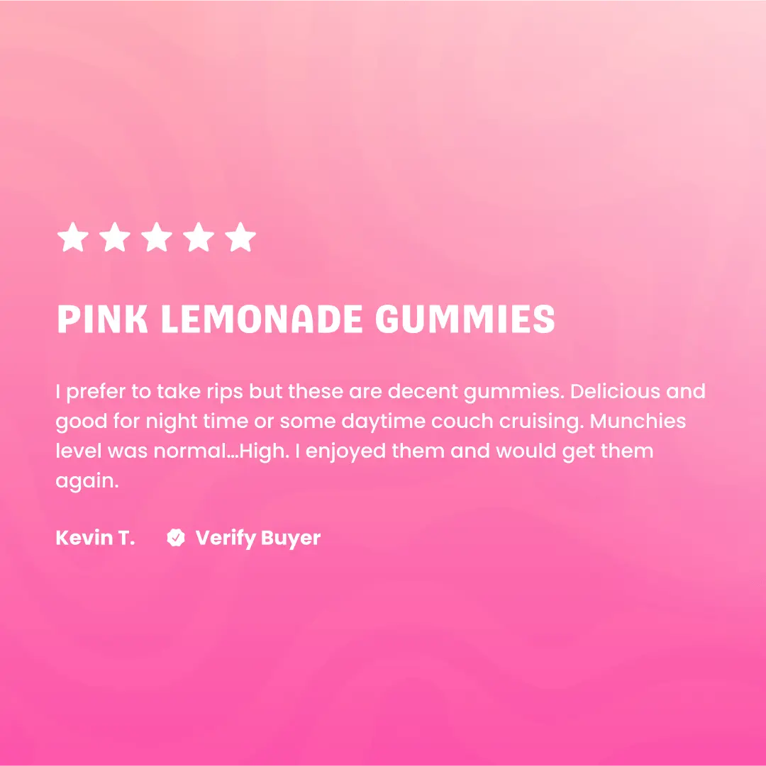 Delta9 Pink Lemonade Gummy