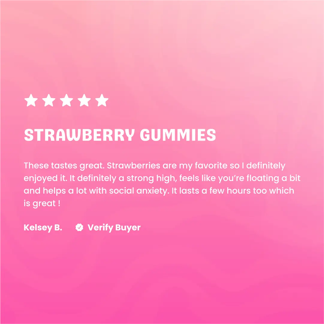 Delta9 Strawberry Gummy