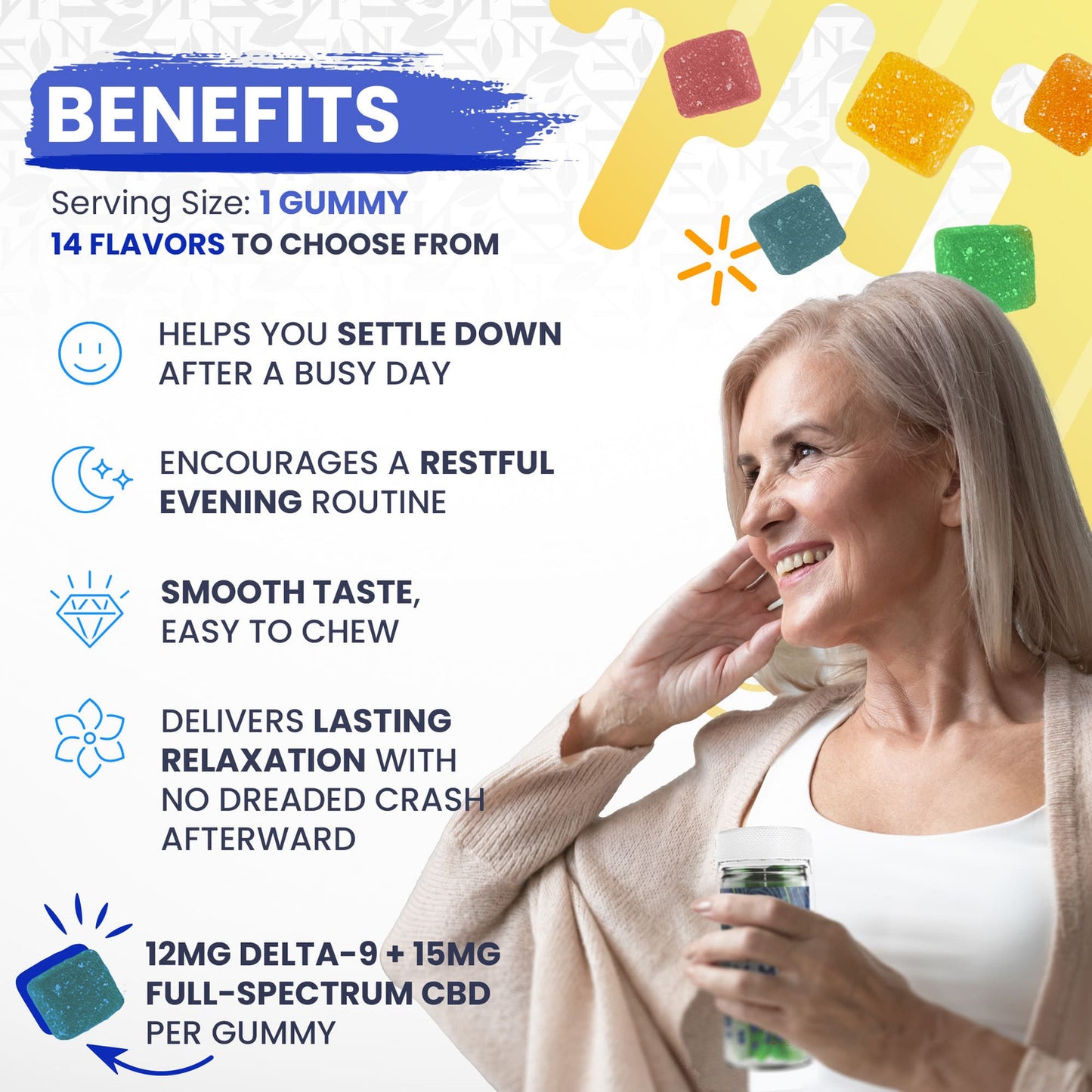 DELTA 9  GUMMIES - 30CT Pink Prosecco 810mg (15mg ea.) – INDICA