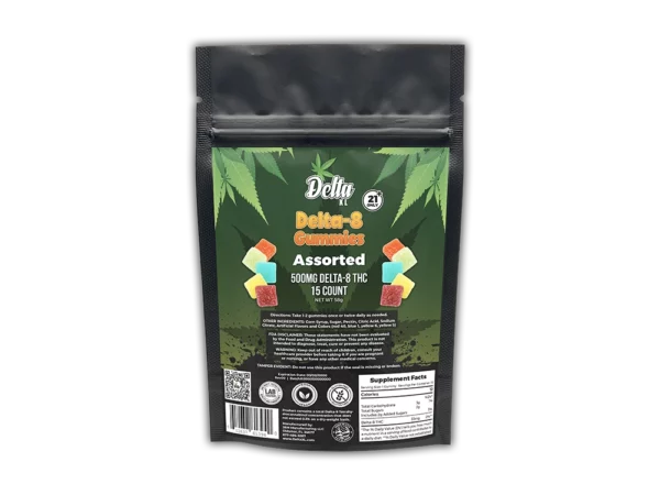 DeltaXL | Delta 8 THC Gummy Squares 500mg - 1000mg